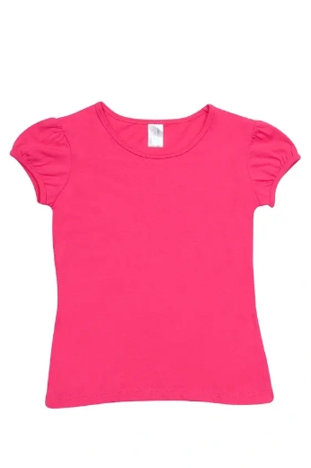 Picture of RAMO, Girls Short Puff Sleeve Tee